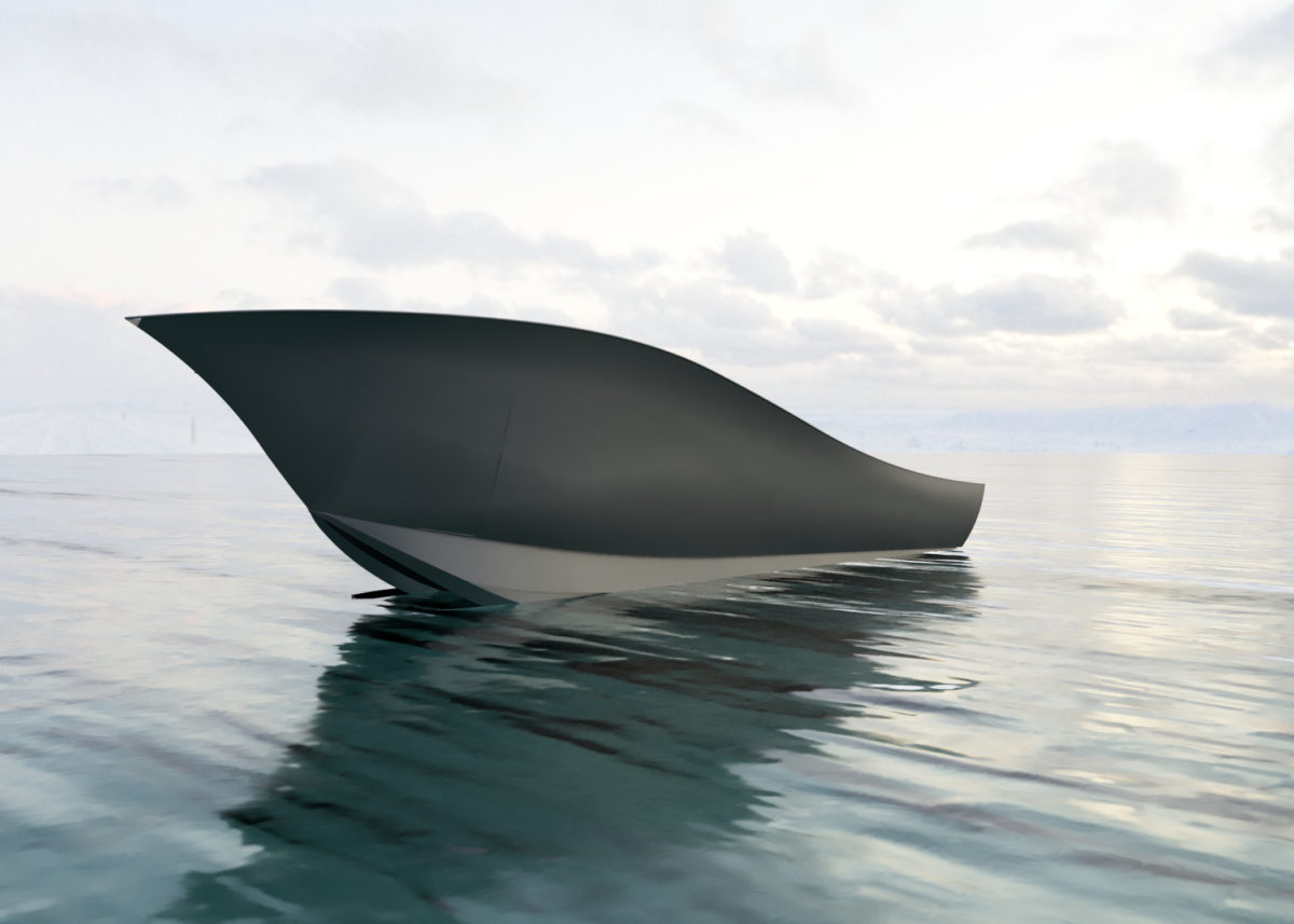 42 foot mono catamaran frame fabrication