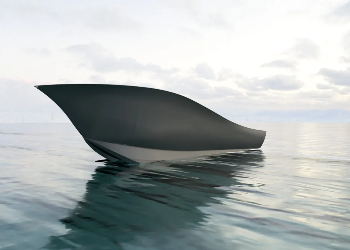 42' mono catamaran custom frame fabrication
